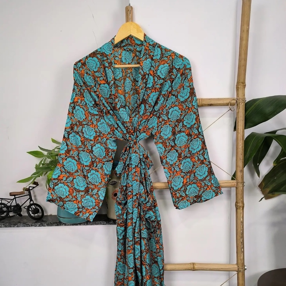 NEW SILK ROBE